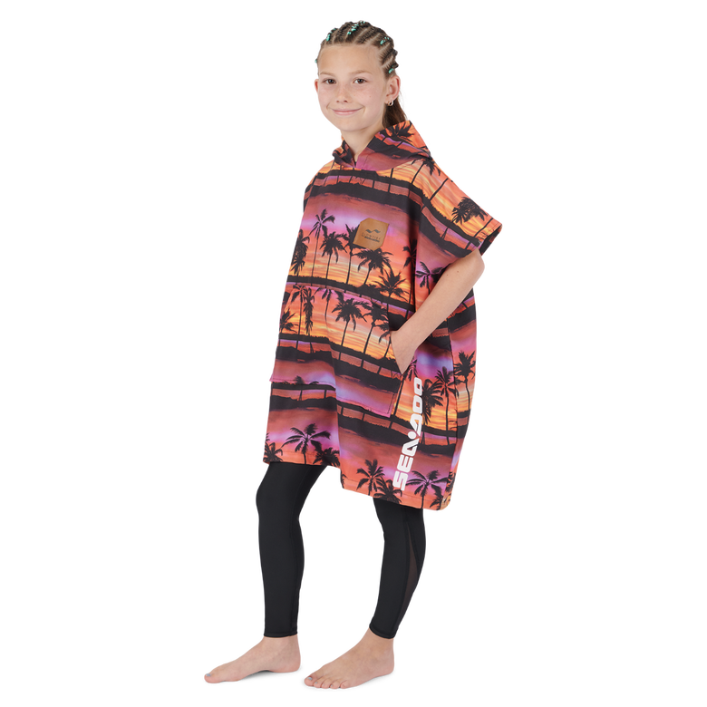 Kid’s Sea-Doo Quick Dry Poncho By Slowtide Unisex