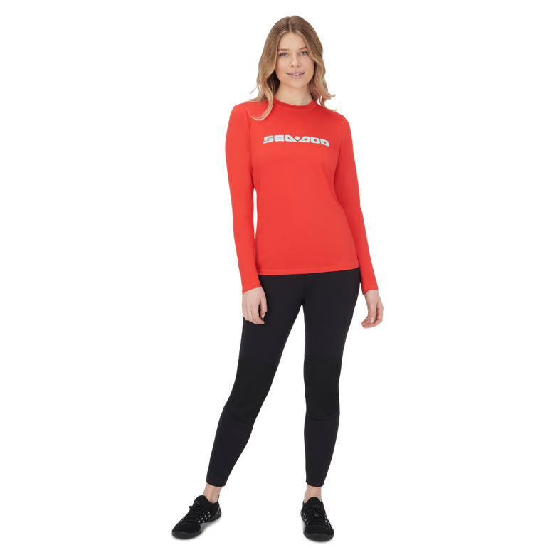 Women&#39;s Long Sleeve Rashguard Signature