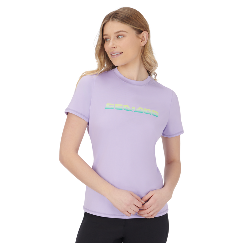 Women&#39;s Short Sleeve Rashguard Signature