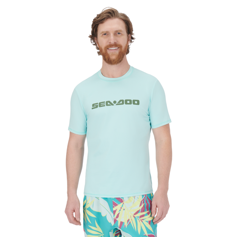 Men&#39;s Short Sleeve Rashguard Signature