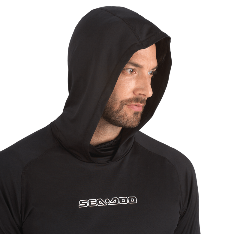 Men&#39;s UV Protection Hooded Shirt