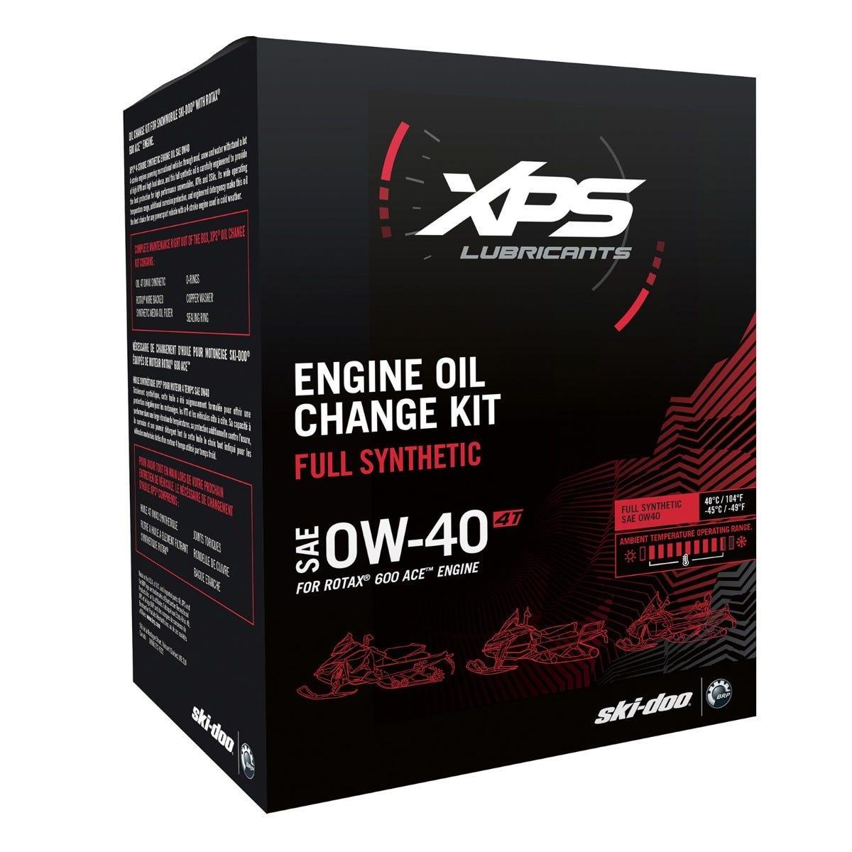 4T 0W-40 Synthetic Oil Change Kit for Rotax 1200 4-TEC engine - Factory Recreation