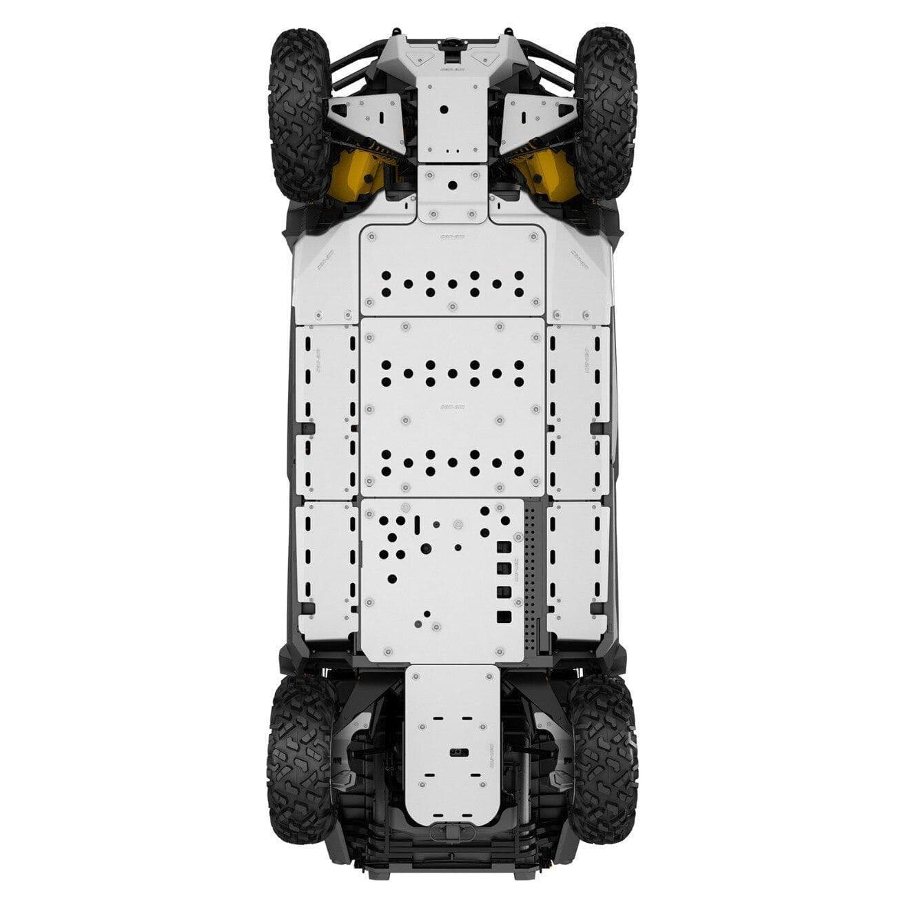 Front Lateral Skid Plates - Factory Recreation