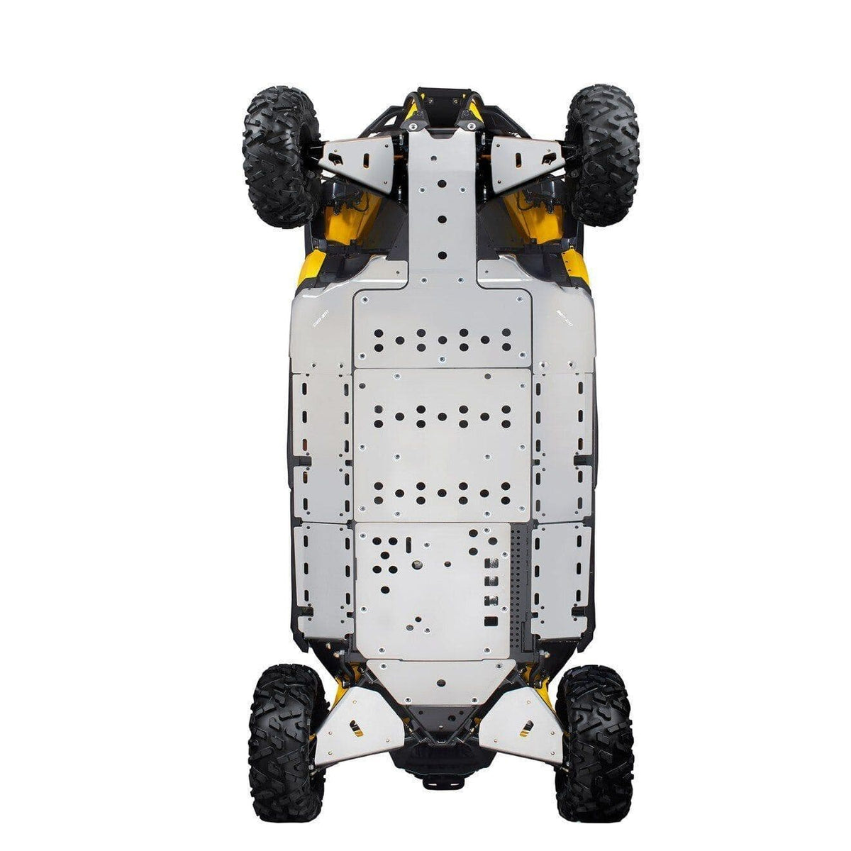 Lateral Central Skid Plates - Factory Recreation