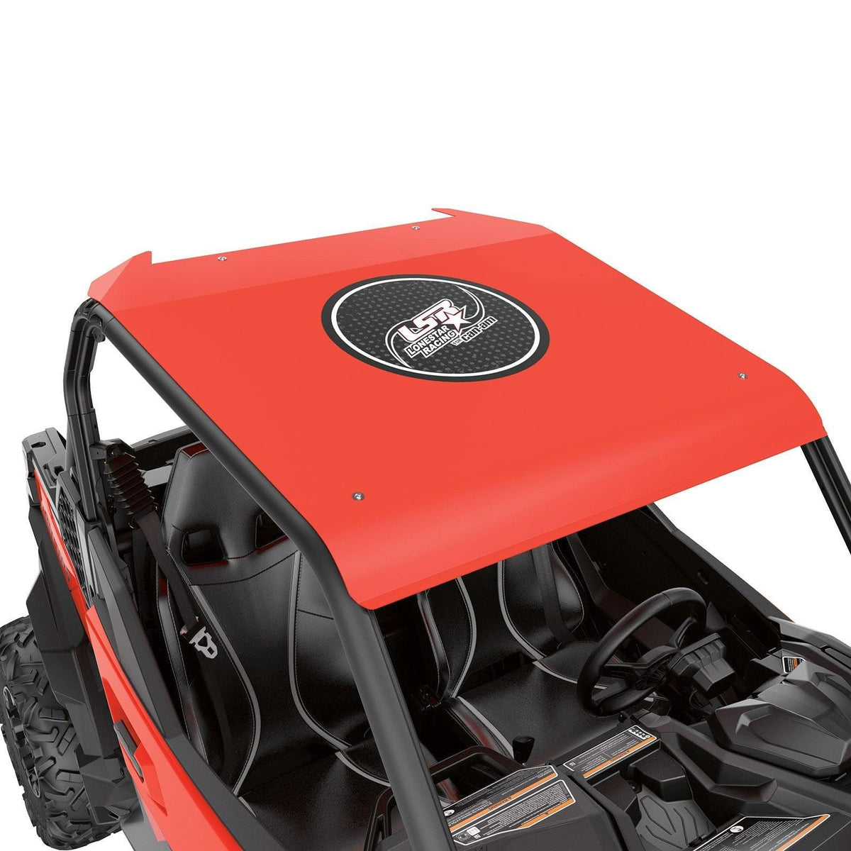 Lonestar Racing Aluminum Roof / Can-Am Red - Factory Recreation