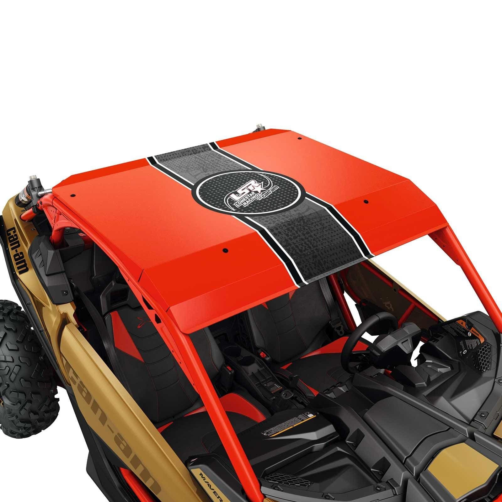 Lonestar Racing Aluminum Roof / Can-Am Red - Factory Recreation