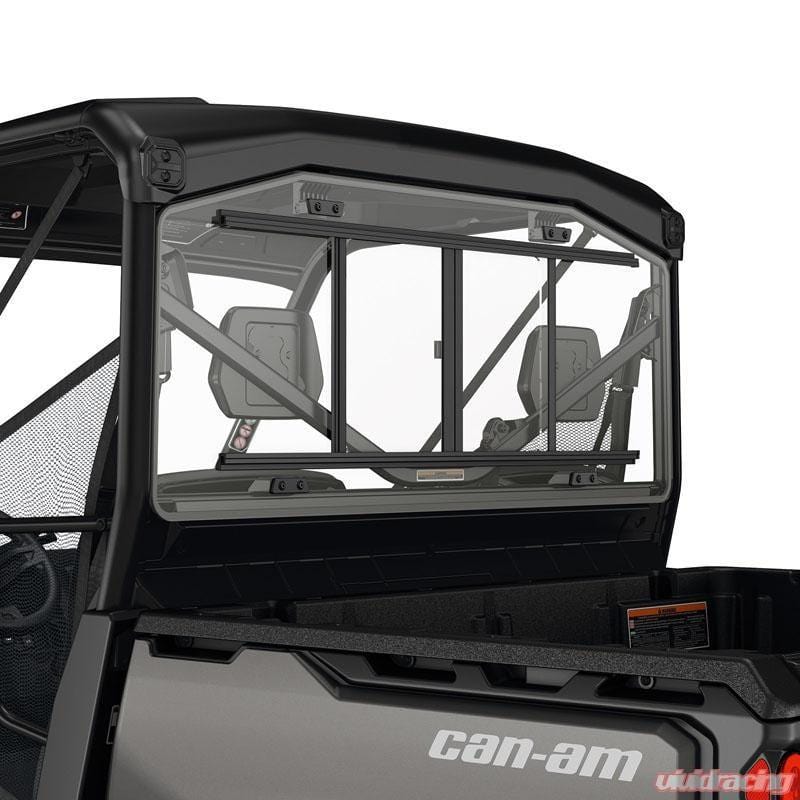 Rear Glass Window With Sliding Panel - Factory Recreation