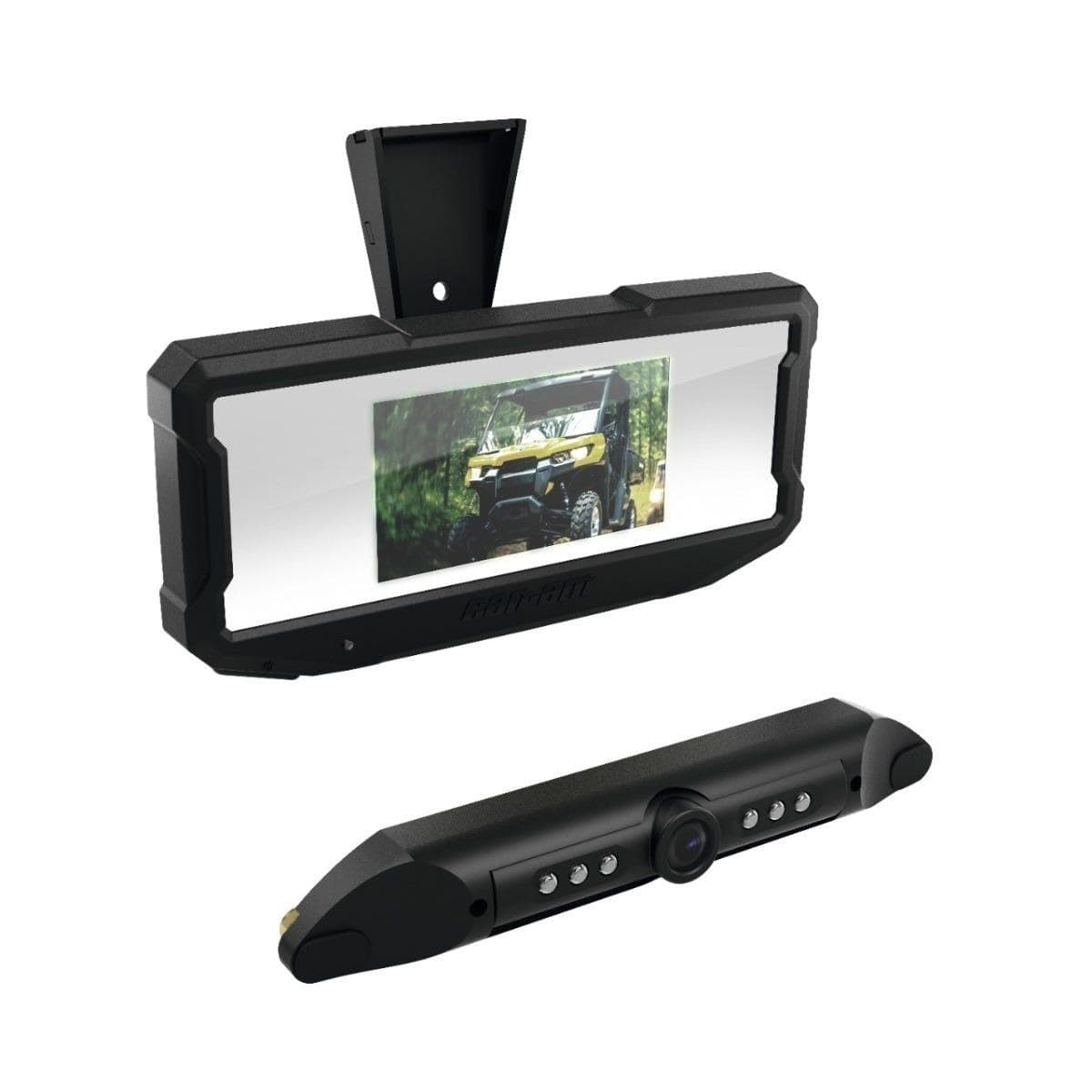 Rear View Mirror and Camera Monitor - Factory Recreation